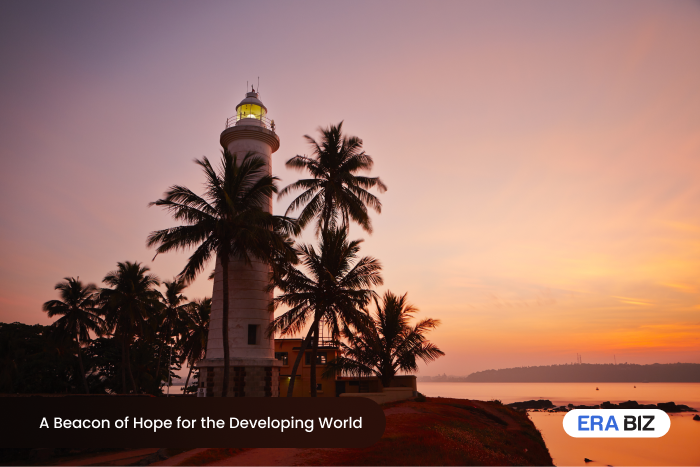 A lighthouse in Galle, Sri Lanka as a beacon of hope, technology, Era Biz Solutions