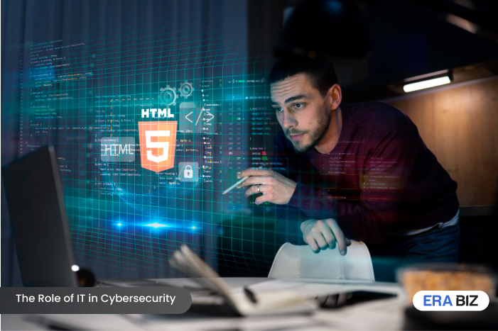 Developer securing web program, the role of IT in Cybersecurity, Era Biz Solutions