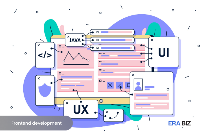 Front End Development in MVP Development, UI/UX development, Era Biz Solutions