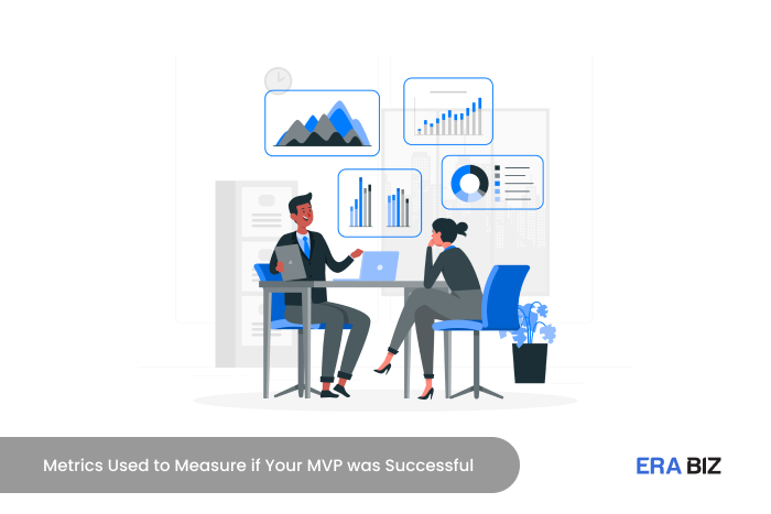 software developers in discussion, metrics used to measure if your MVP was successful, era biz solutions