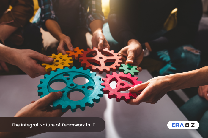 Cogs in a team machine, integral nature of team dynamics, IT Services