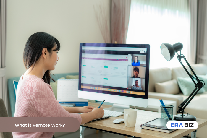 What is Remote work, remote working definition, era biz solutions